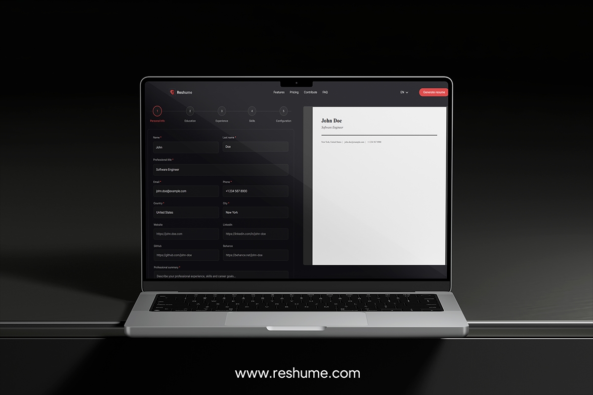 Reshume